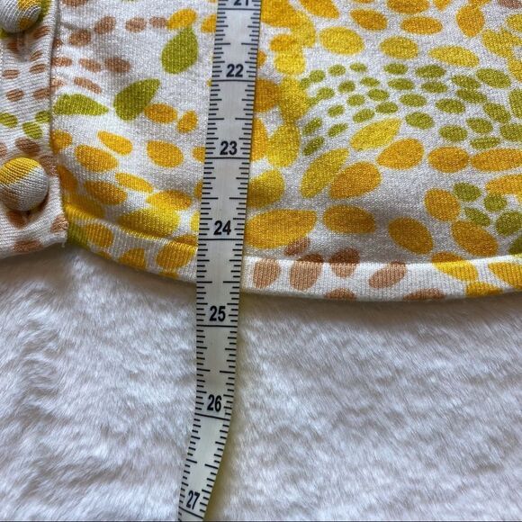 Escio Floral Yellow Tone Cardigan - Picture 8 of 9